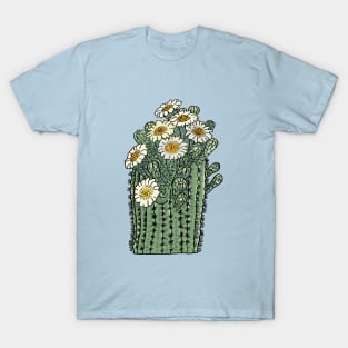 Arizona States Flower : Saguaro Cactus Blossom T-Shirt